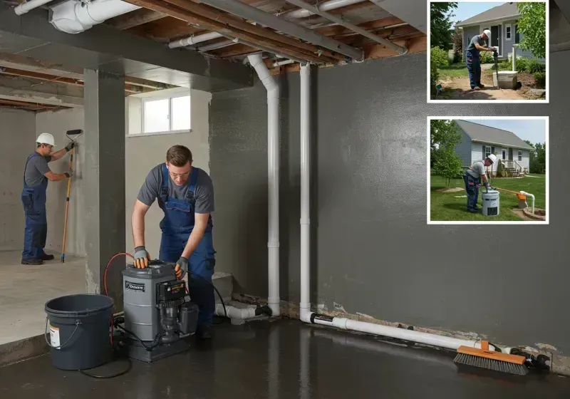 Basement Waterproofing and Flood Prevention process in Pleasant Grove, AL